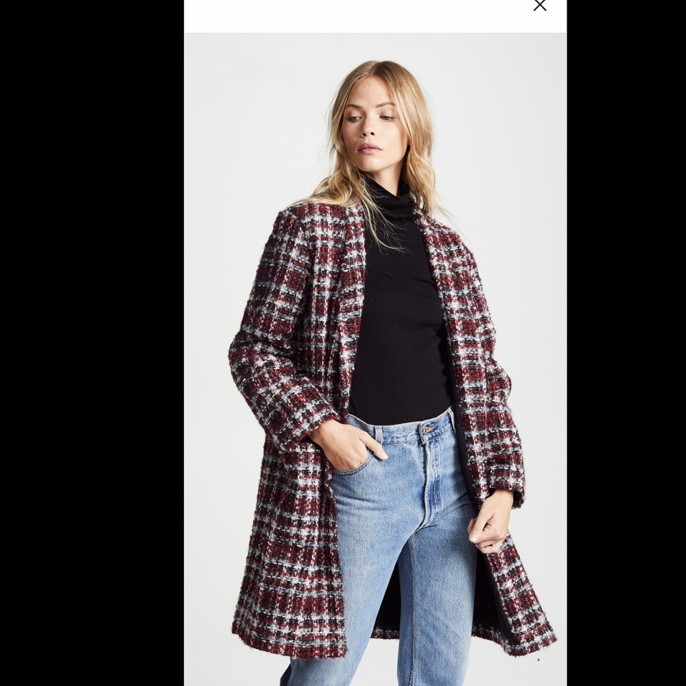 Iro Twisted Coat, Winter 2018. Size 36. NEVER WORN. NWT